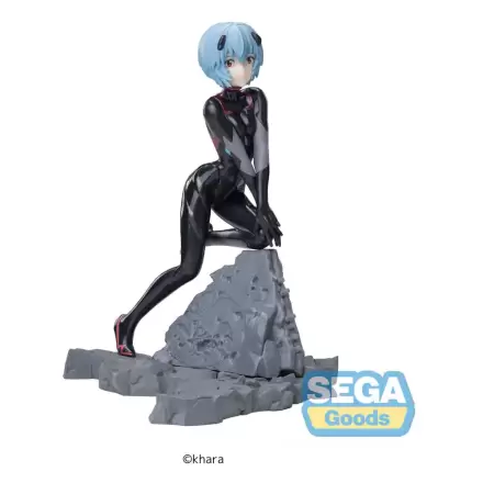 Evangelion: 3.0+1.0 Thrice Upon a Time Luminasta PVC Kip, Vignetteum Tentative Name : Rei Ayanami 30th Anniversary Ver. 19 cm termékfotója