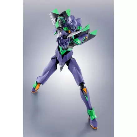 Evangelion: 3.0+1.0 Thrice Upon a Time Robot Spirits Akcijska figura Side EVA Evangelion Test Type-01 + Spear of Cassius Renewal Color Edition Reissue fotografija izdelka