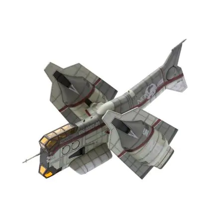 Evangelion: 3.0 Plastični model komplet 1/100 vertikalno vzletno-pristajalno letalo YAGR-N101 19 cm fotografija izdelka