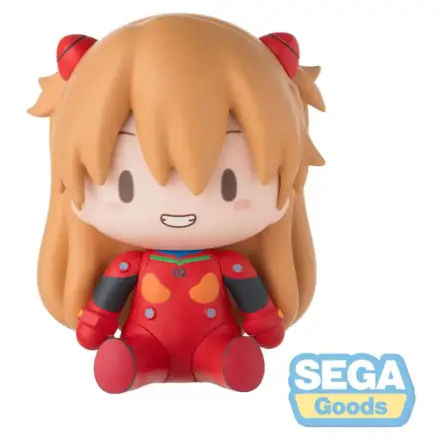 Evangelion: New Theatrical Edition Fuwa Petit Chibi figura Asuka Plug Suit 8 cm fotografija izdelka