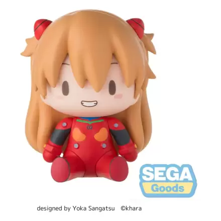 Evangelion: New Theatrical Edition Fuwa Petit Chibi figura Asuka Plug Suit 8 cm fotografija izdelka