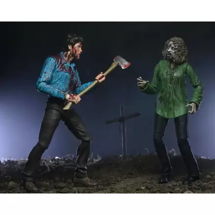 Evil Dead Ultimate akcijska figura 2-Pack Bloody Ash & Cheryl Williams 18 cm termékfotója