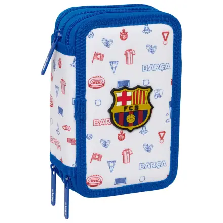 F.C. Barcelona Baby trojni etui za svinčnike 37 kosov fotografija izdelka