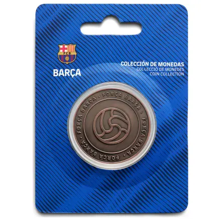 F.C. Barcelona Forza Barca spominski kovanec fotografija izdelka