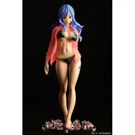 Fairy Tail Kip 1/6 Jubia Lokser Gravure_Stylesee-through wet shirt Black Bikini!! 25 cm termékfotója