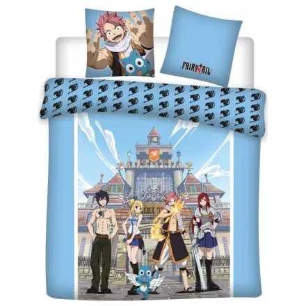 Fairy Tail Fortress Microfiber Dvojna Prevleka za odejo fotografija izdelka