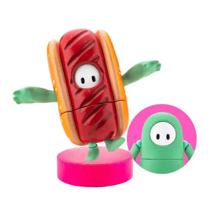 Fall Guys: Ultimate Knockout akcijska figura 1/20 paket 03 Mint Chocolate / Hot Dog Skin 8 cm fotografija izdelka
