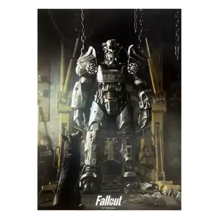 Fallout 4 Art Print Power Armor 30 x 40 cm - brez okvirja termékfotója