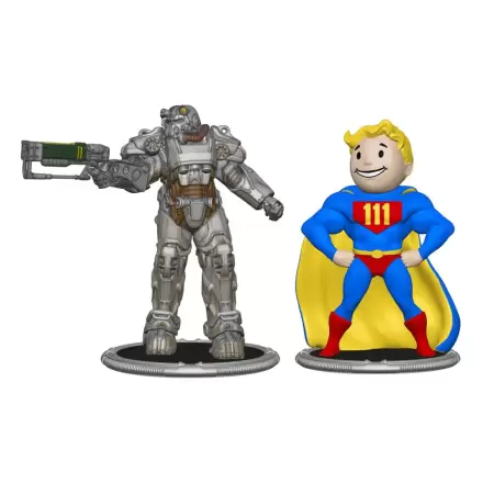 Fallout Mini Figure 2-Pack Set C T-60 & Vault Boy (Power) 7 cm termékfotója