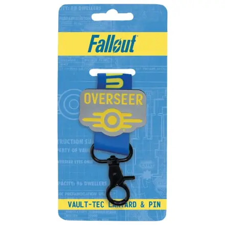 Fallout Vault-Tec Overseer trak za okoli vratu in set značk z buciko fotografija izdelka