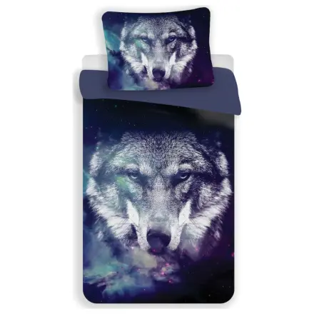 Wolf Blue prevleka za odejo iz mikrovlaken fotografija izdelka