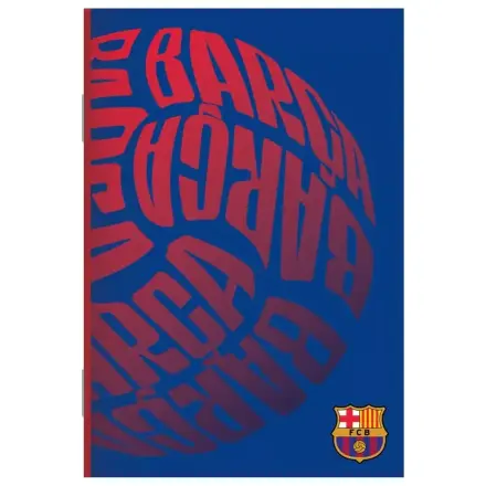FC Barcelona Žoga B/5 črtasti zvezek 40 strani fotografija izdelka