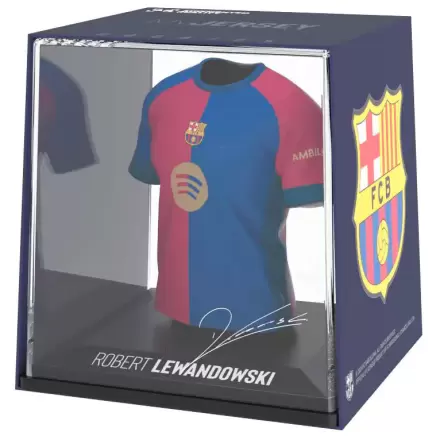 FC Barcelona Lewandowski mini majica figurica fotografija izdelka