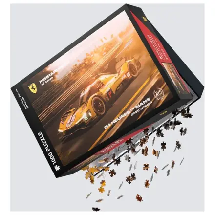 Ferrari AF Corse Sestavljanka 499P 24 Heures du Mans 2025 Winner (1000 kosov) 48 x 68 cm fotografija izdelka
