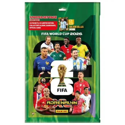 FIFA World Cup 2026 Adrenalyn XL Trading Cards Starter Pack Nemška različica fotografija izdelka