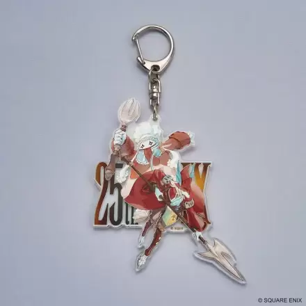 Final Fantasy IX Akrilni obesek za ključe 25th Anniversary Quina & Freija fotografija izdelka