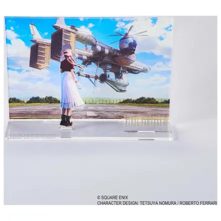 Final Fantasy VII Rebirth Akrilna Diorama Aerith Key Art fotografija izdelka