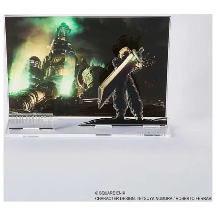 Final Fantasy VII Rebirth Akrilna Diorama Cloud Key Art fotografija izdelka