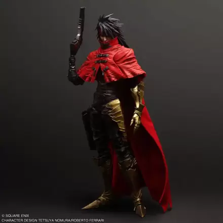 Final Fantasy VII Rebirth Play Arts Kai Action Figure Vincent Valentine 28 cm - akcijska figura termékfotója