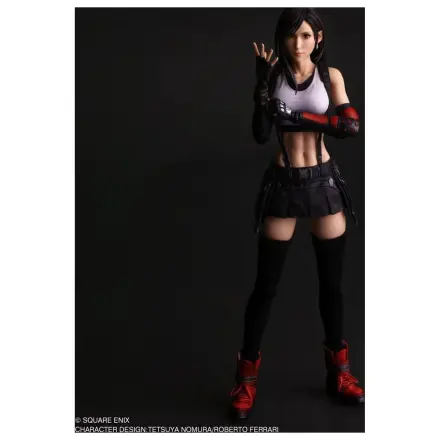 Final Fantasy VII Rebirth Play Arts Shin akcijska figura Tifa Lockhart 25 cm fotografija izdelka