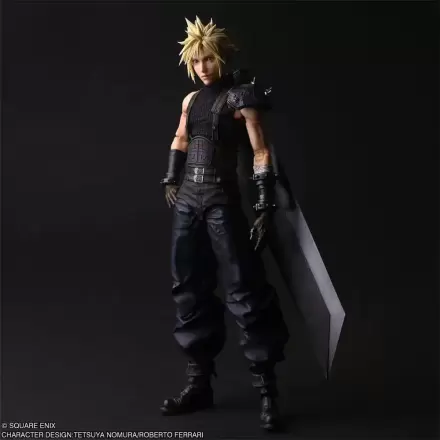 Final Fantasy VII Rebirth Play Arts Shin akcijska figura Cloud Strife 27 cm fotografija izdelka