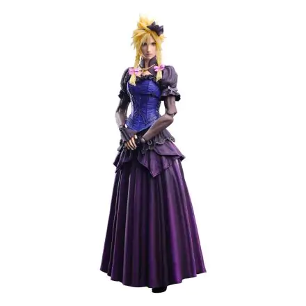 Final Fantasy VII Remake Play Arts Kai akcijska figura Cloud Strife Dress Ver. 28 cm termékfotója