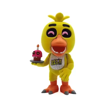 Five Night's at Freddy Vinyl Figurica Chica Flocked 12 cm termékfotója