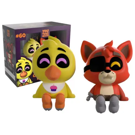 Five Nights at Freddy's Chica & Foxy Monitor Buddiez figurici 6 cm fotografija izdelka