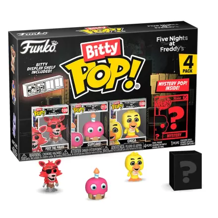 Blister s 4 figuricami Bitty POP Five Nights at Freddys Foxy termékfotója