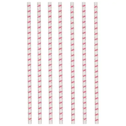 Flamingo papirnate slamice, 12-delni set fotografija izdelka