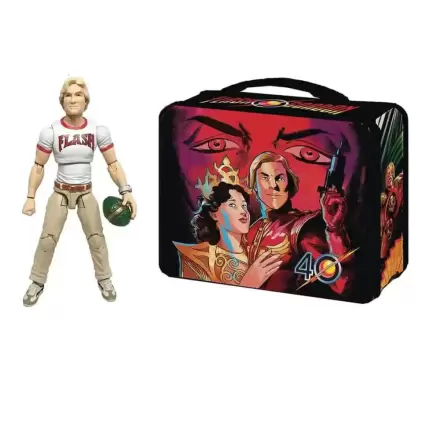 Akcijska figura Flash Gordon Hero H.A.C.K.S. Flash Gordon s škatlo za malico fotografija izdelka