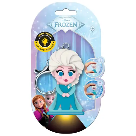 Flashies Disney Frozen Elsa 3D obesek za ključe z LED svetilko fotografija izdelka