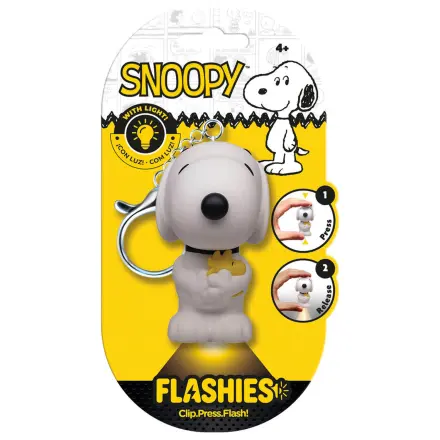 Flashies Peanuts Snoopy 3D obesek za ključe z led svetilko fotografija izdelka