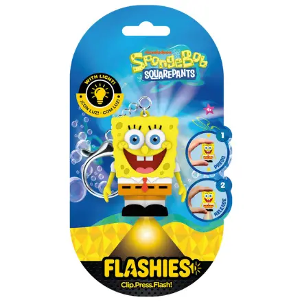 Flashies SpongeBob 3D obesek za ključe z LED svetilko fotografija izdelka