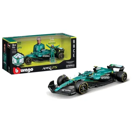Formula 1 F1 Aston Martin AMR 25 2025 Alonso model iz litega materiala 1/24 fotografija izdelka