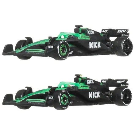 Formula 1 Hot Wheels Premium kovinska lita vozila 2-paket 1/64 KICK Sauber Team fotografija izdelka