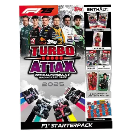 Formula 1 Turbo Attax TCG 2025 F1 Začetni paket  Nemška verzija fotografija izdelka