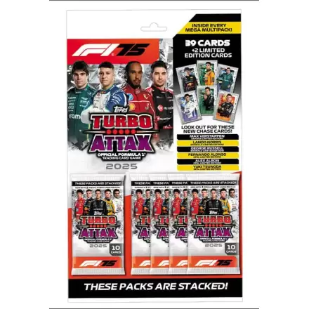 Formula 1 Turbo Attax TCG 2025 Mega Multipak  nemška različica fotografija izdelka