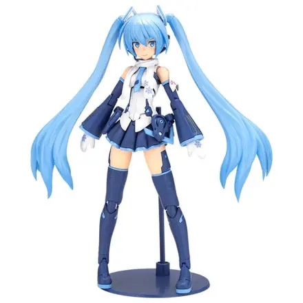 Frame Arms Girl x Hatsune Miku komplet plastičnega modela Frame Music Girl Snow Miku Another Color Ver. 15 cm fotografija izdelka