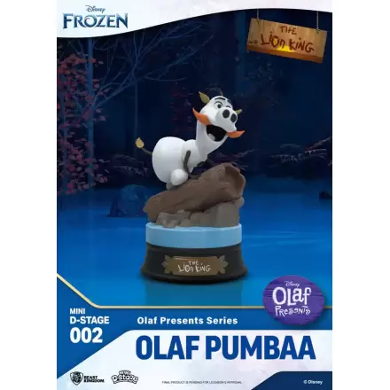Zamrznjena Mini Diorama Stage PVC figura Olaf Presents Olaf Pumba 12 cm fotografija izdelka