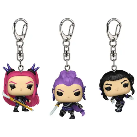 Funko Pocket POP paket 3 obeskov za ključe Kpop Demon Hunters fotografija izdelka