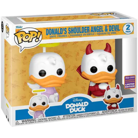 POP paket 2 Disney Donald Duck - Donald Angel & Devil Exclusive termékfotója