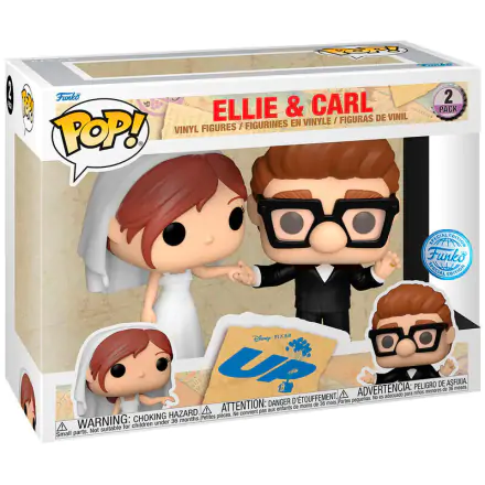 Up POP! Vinyl Figuren 2-Pack Ellie & Carl Wedding 9 cm termékfotója