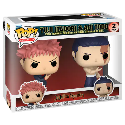 Jujutsu Kaisen POP! Animation Vinil Figura Itadori & Todo 9 cm termékfotója