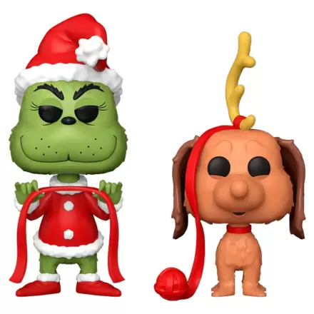 The Grinch(Anniversary) Funko POP! Books Vinyl Figures 2-Pack Grinch w/ Max 9 cm termékfotója