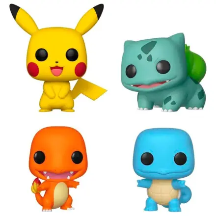Funko POP paket 4 figur Pokemon Starters Exclusive fotografija izdelka