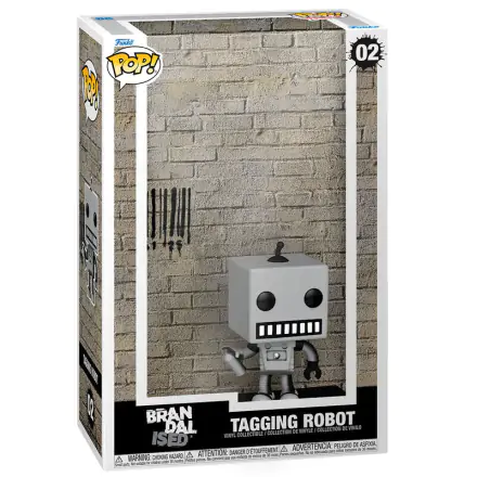 Brandalised Art Cover POP! Vinilna Figura Tagging Robot 9 cm fotografija izdelka