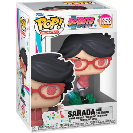 Boruto - Naruto Next Generations POP! Television Vinil Figura Sarada w/Sharingan 9 cm termékfotója