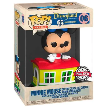 Disneyland Resort POP! Disney Train Cart Vinilna Figura Minnie Mouse na Casey Jr. Circus Train Attraction 9 cm termékfotója