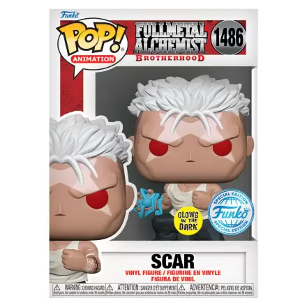 Funko POP figura Fullmetal Alchemist Brotherhood Scar Exclusive termékfotója